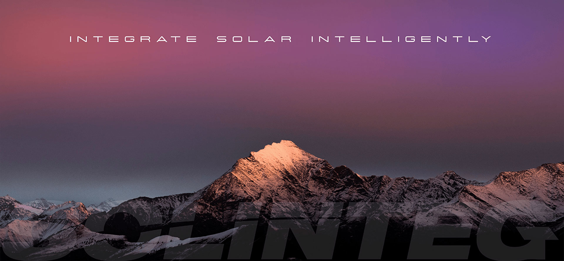 Solinteg, Integrate Solar Intelligently
